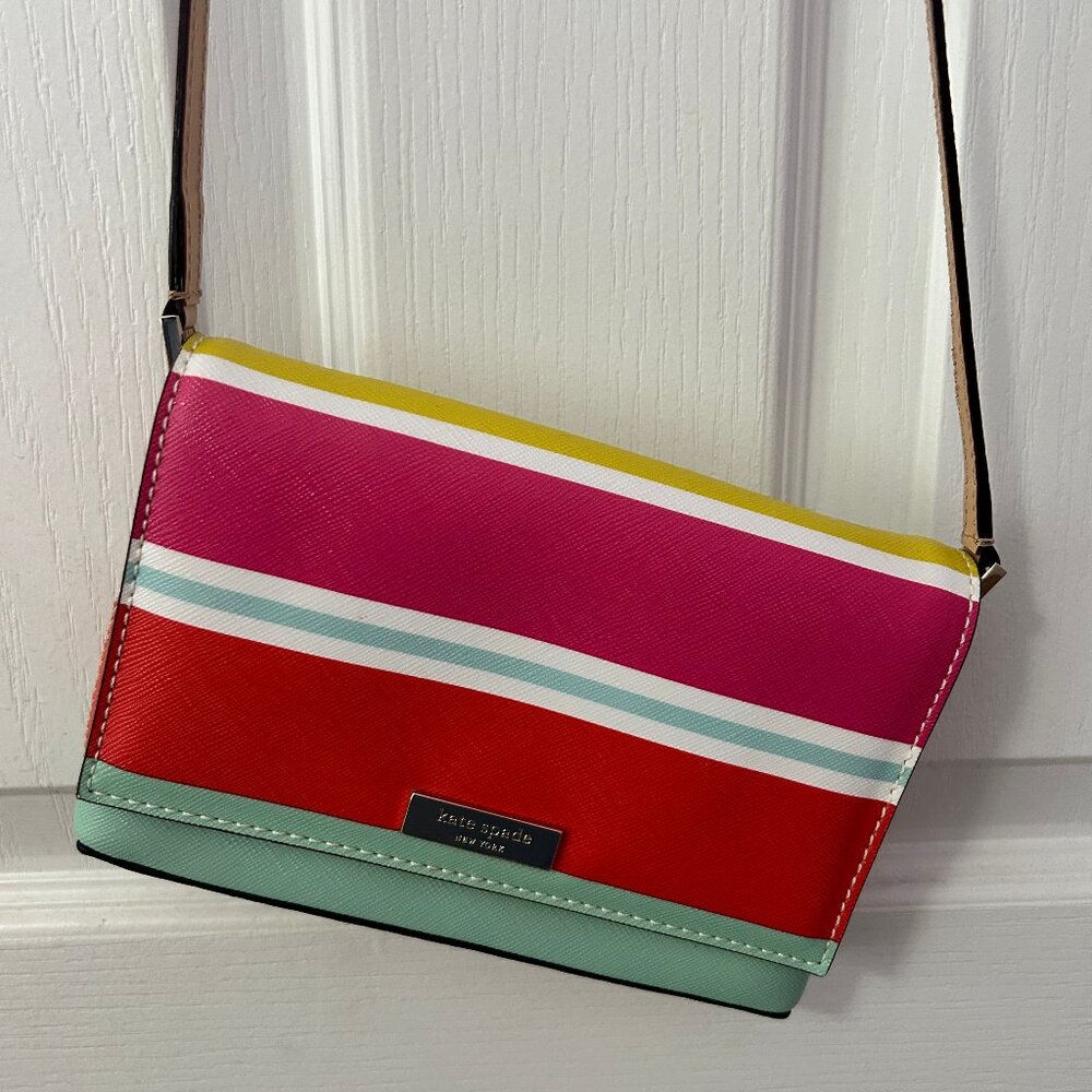 Kate Spade Crossbody Bag-Used, Good Condition, Multicolored